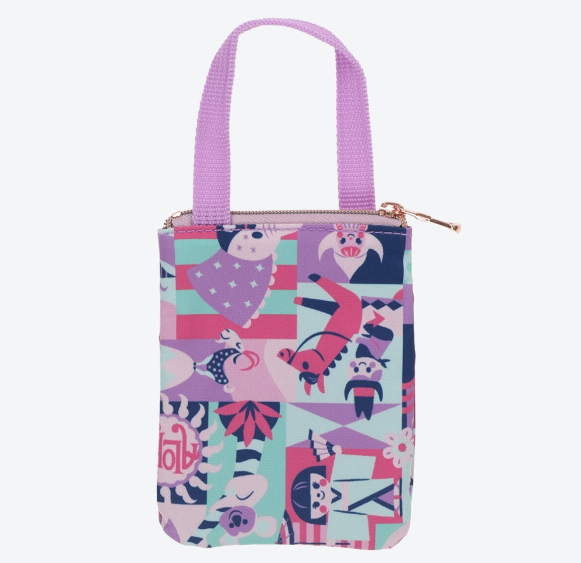 Japan Tokyo Disney Resort It's a small world Tote bag pouch limited