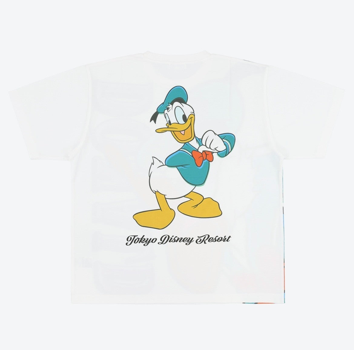 Japan Tokyo Disney Resort Donald Duck T-shirt Oversized Fit Unisex One Size 2026