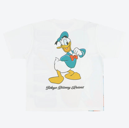 Japan Tokyo Disney Resort Donald Duck T-shirt Oversized Fit Unisex One Size 2026