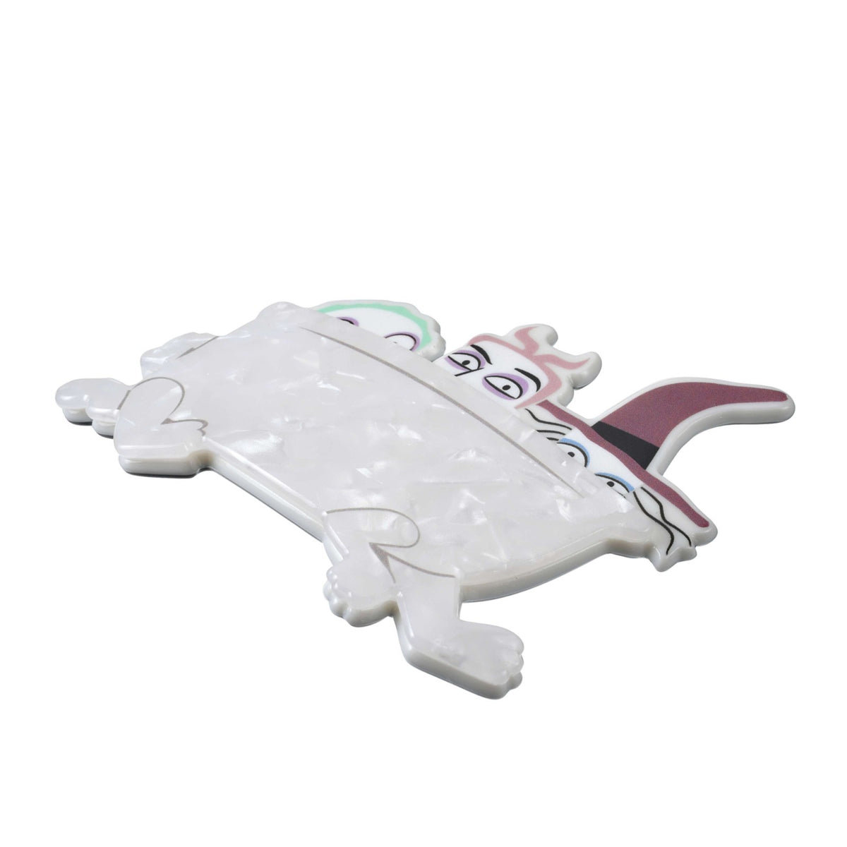 Japan Tokyo Disney Store Lock Shock Barrel Barrette Nightmare Before Christmas