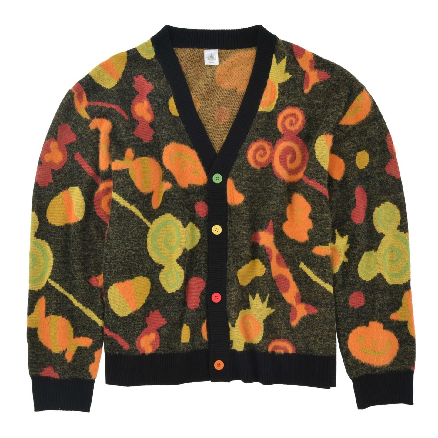 Japan Tokyo Disney Store Mickey Mouse Long-Sleeve Knit Cardigan Halloween 2026