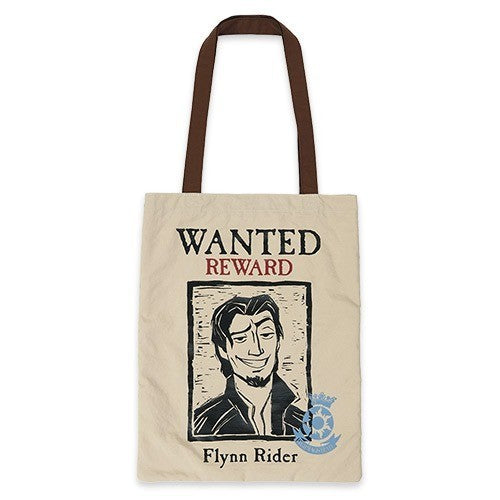 Japan Tokyo Disney Resort Flynn Rider Tote Bag Rapunzel Tangled Fantasy Springs