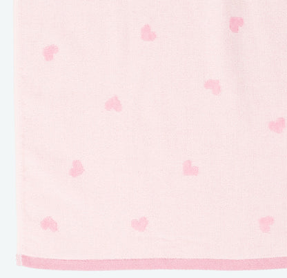 Japan Tokyo Disney Resort 2025 Minnie Ribbon Bath towel Heart Ears Pink
