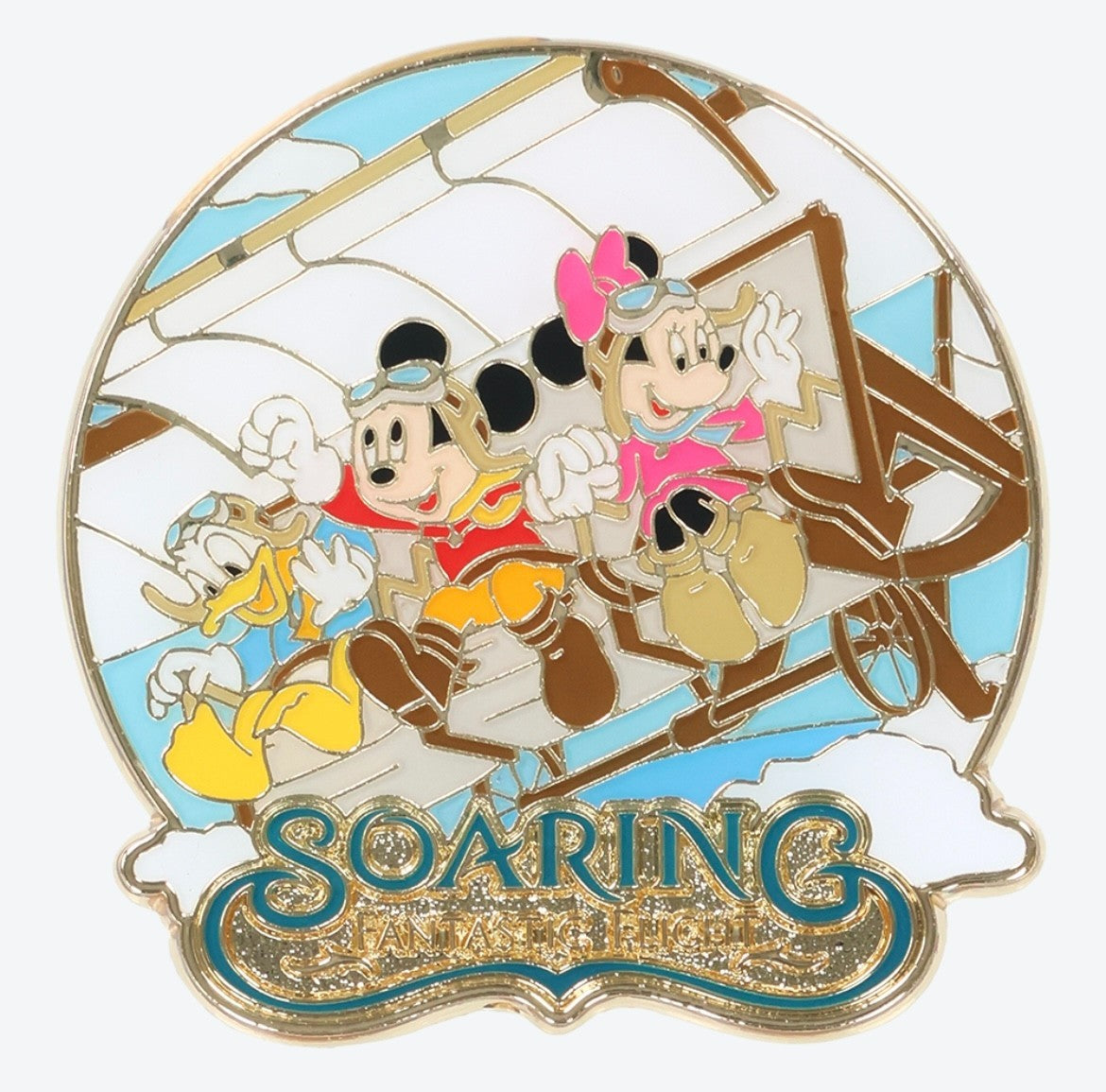 Japan Tokyo Disney Resort Soaring Fantastic Flight Pin Badge Limited 2026