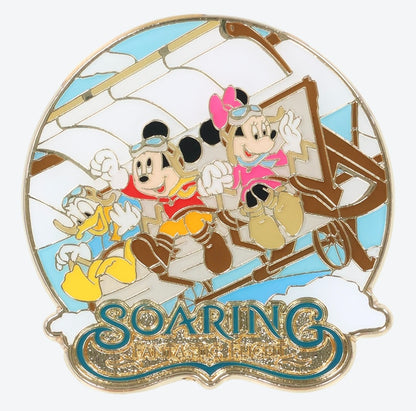 Japan Tokyo Disney Resort Soaring Fantastic Flight Pin Badge Limited 2026