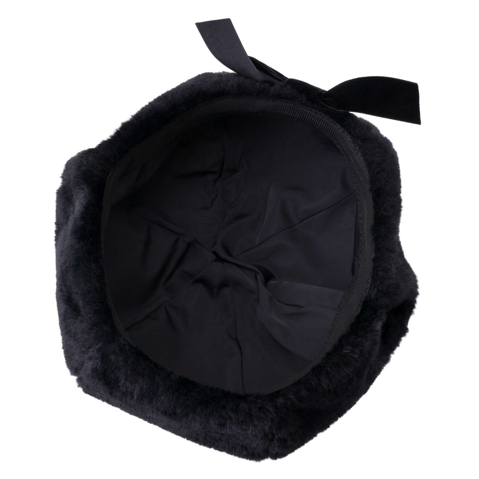Japan Tokyo Disney Store Minnie & Figaro Hat Beret Black CAT MINNIE AND FIGARO