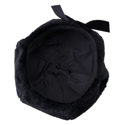 Japan Tokyo Disney Store Minnie & Figaro Hat Beret Black CAT MINNIE AND FIGARO