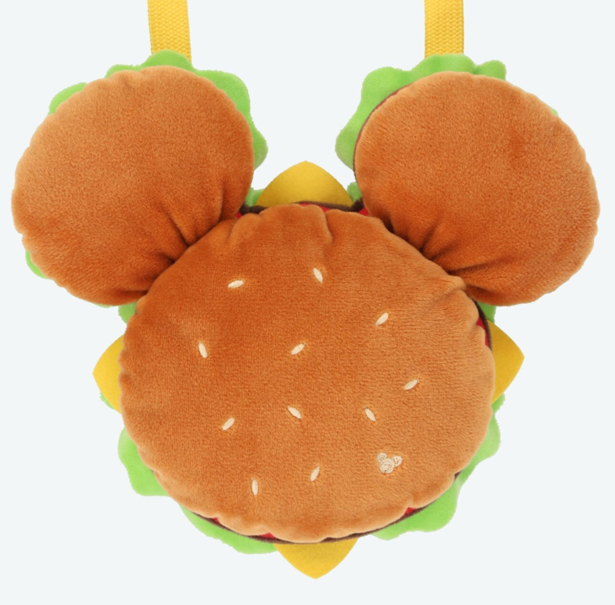 Japan Tokyo Disney Resort Mickey Hamburger Shoulder Bag 2025