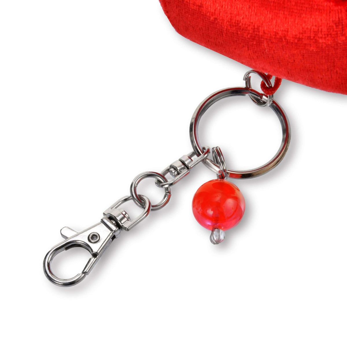 Japan Tokyo Disney Store Anger Plush Keychain Core Memory Ball Inside Out