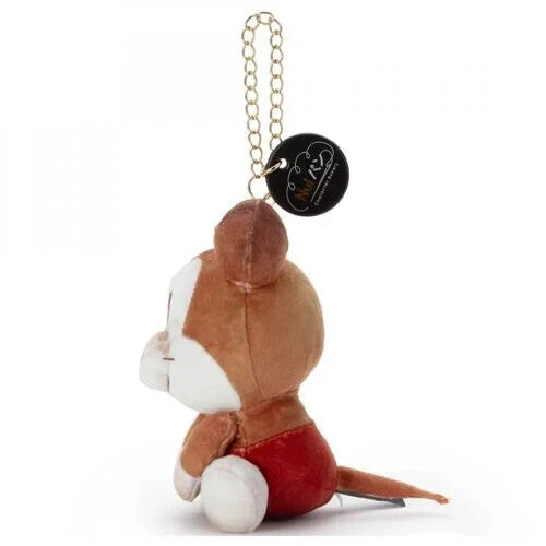 Japan Disney Takara Tommy Nui Pan Bakery Plush Toy Keychain Mickey