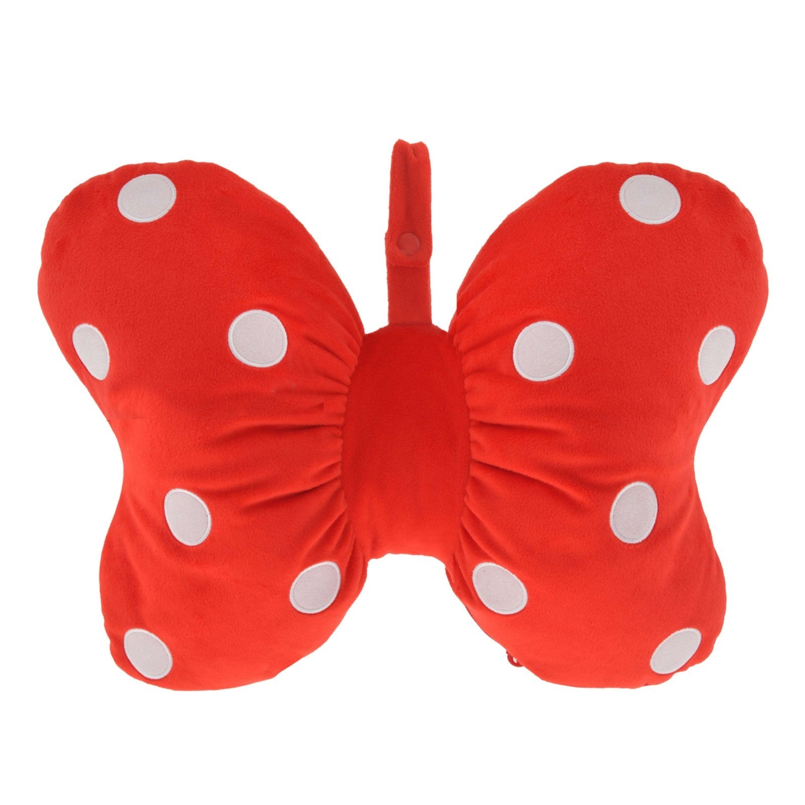 Japan Tokyo Disney Store Mickey & Friends 2-Way Neck Pillow Ribbon Let's Travel