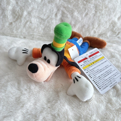 Japan Tokyo Disney Resort Goofy Sticky Plush Toy Shoulder clip Keychain