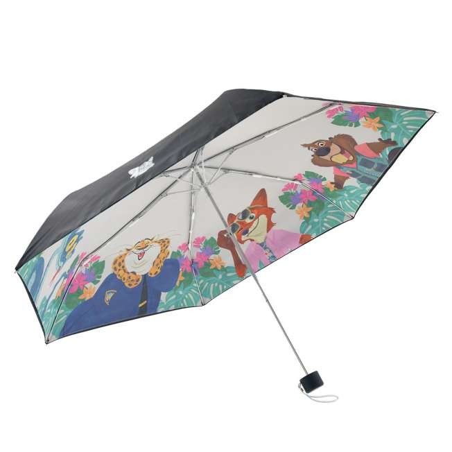 Japan Tokyo Disney Store Zootopia 2 Folding Umbrella Sun Rain TROPICAL ZOOTOPIA