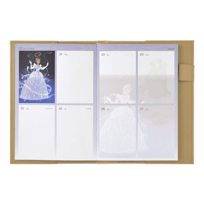 Japan Tokyo Disney Store Cinderella B6 Planner Schedule Book Diary 2027