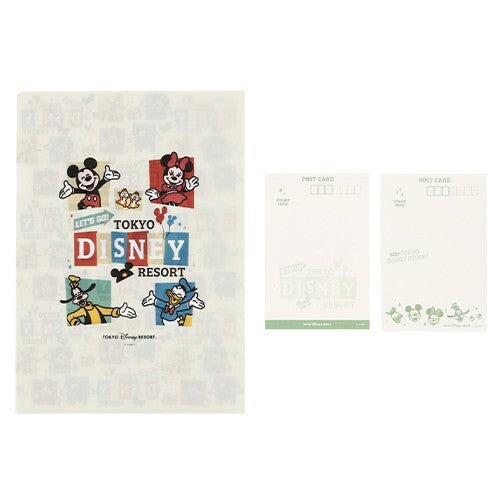 Japan Tokyo Disney Resort Let's go! Mickey Mouse Stationery set