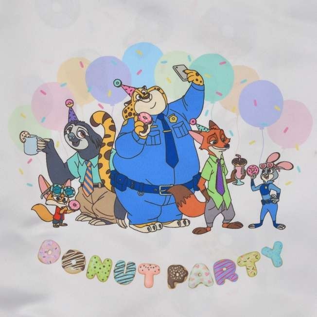 '+Japan Tokyo Disney Store Zootopia Shopping Eco Bag with Pouch 10th Anniversary