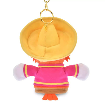 Japan Tokyo Disney Store Panchito Plush Keychain Finger Puppet Three Caballeros