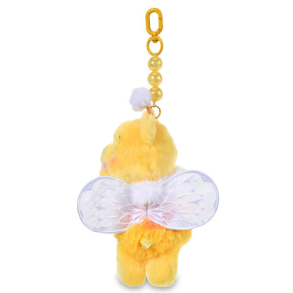 Japan Tokyo Disney Store Winnie the Pooh Plush Toy Keychain FAIRY POOH