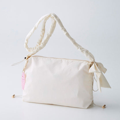 Japan Disney Fantasy Shop Bellemaison Minnie Daisy Gathered Ribbon Shoulder Bag