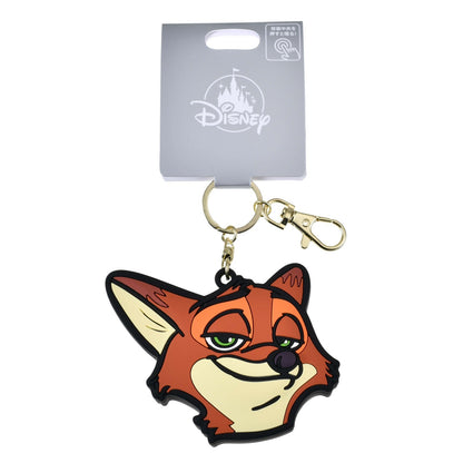 Japan Tokyo Disney Store Nick Wilde Keychain Talking Fes Zootopia