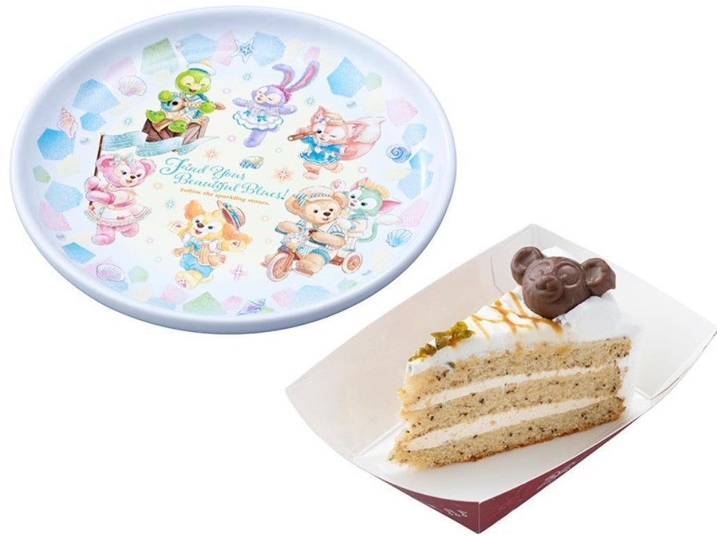 Japan Tokyo Disney Resort Duffy and Friends Souvenir Tableware Plates Dishes