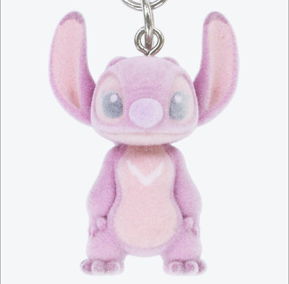 Japan Tokyo Disney Resort Stitch 626 Angel Keychain 2026 Set of 2