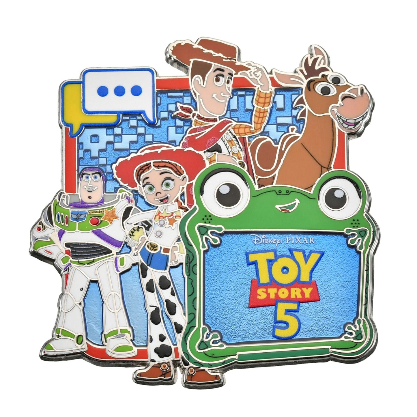 Japan Tokyo Disney Store Toy Story 5 Pin Badge Pin Badge