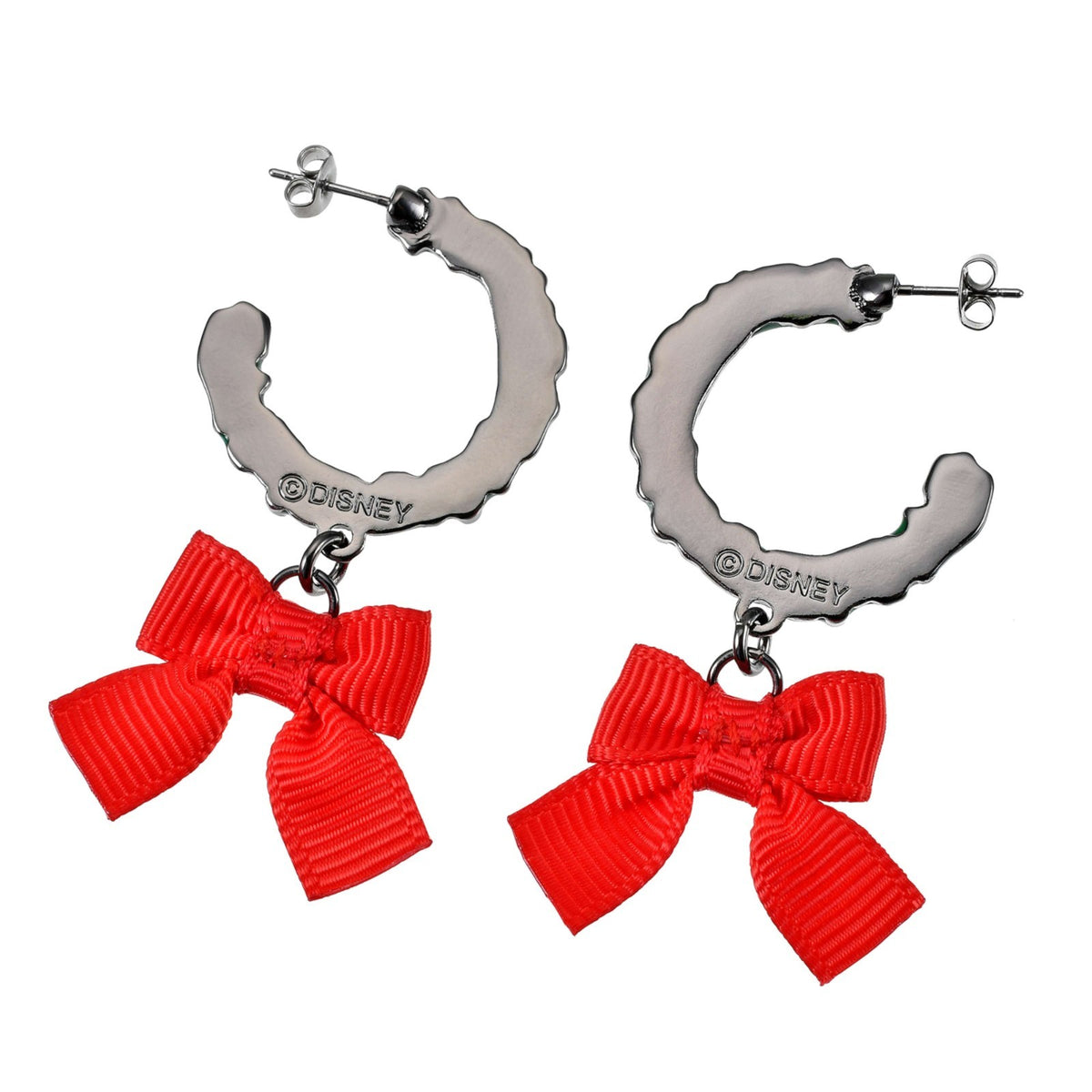 Japan Tokyo Disney Store Wreath Earrings Tim Burton Nightmare Before Christmas