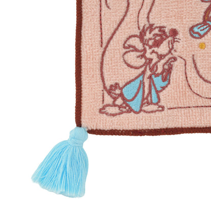 Japan Tokyo Disney Store Cinderella Embroidered Storybook Mini Towel