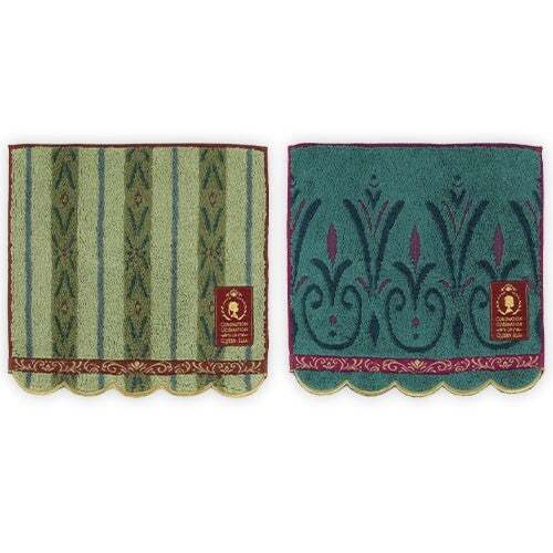Japan Tokyo Disney Resort Mini Towel Set Elsa Ana Frozen Fantasy Springs
