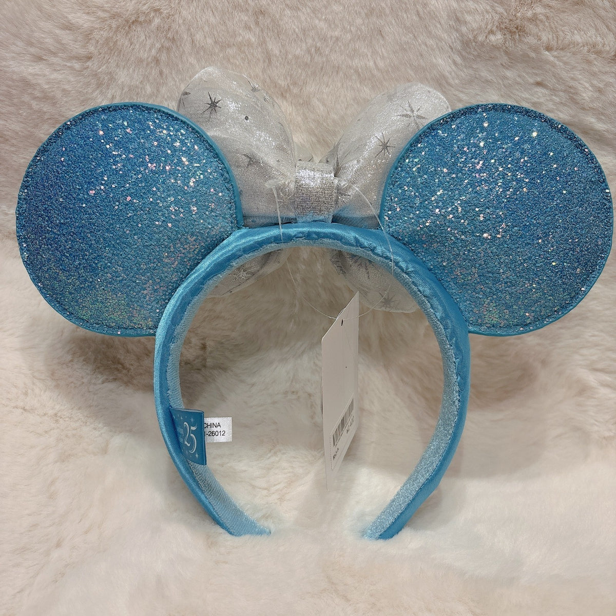 Japan Tokyo Disney Resort Sea 25th Sparkling Jubilee Headband Ears Cap Hat