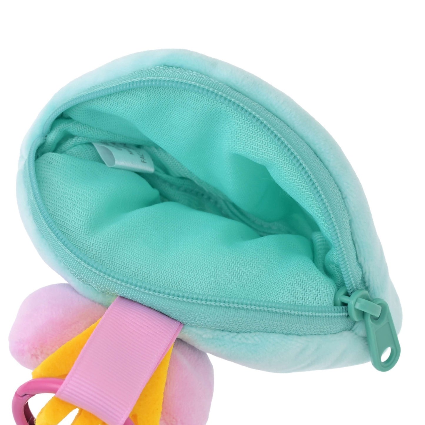 Japan Tokyo Disney Store Scrump Pouch Loop with Carabiner Face Stitch