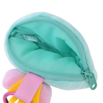 Japan Tokyo Disney Store Scrump Pouch Loop with Carabiner Face Stitch