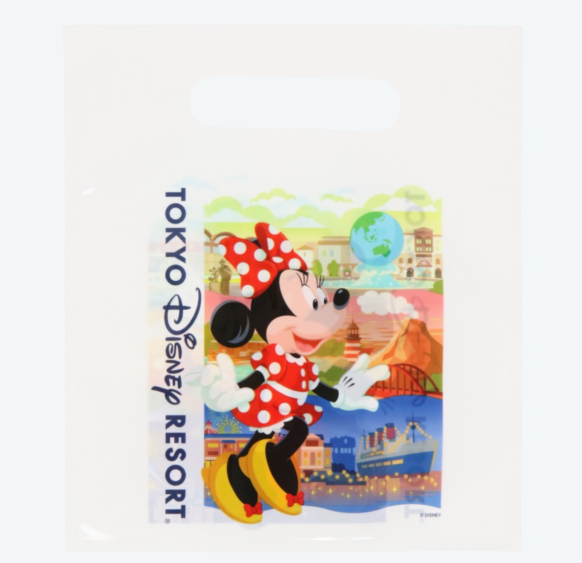 Japan Tokyo Disney Resort Playing house set Minnie Ears shopping bag