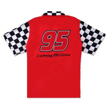 Japan Tokyo Disney Store Lightning McQueen Short-Sleeve Shirt Red SUMMER Cars
