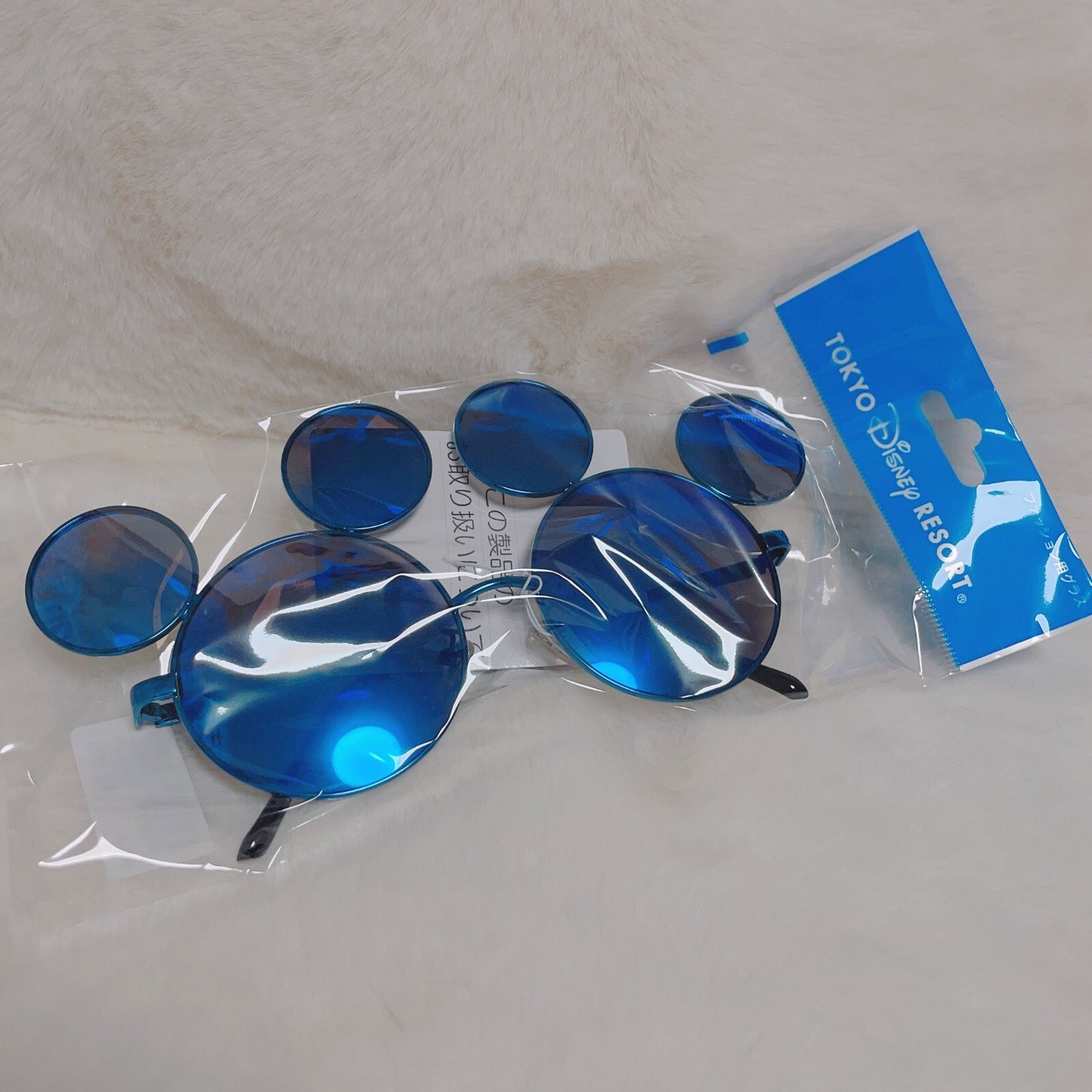 Japan Tokyo Disney Resort Fashion sunglasses Mickey Summer Blue