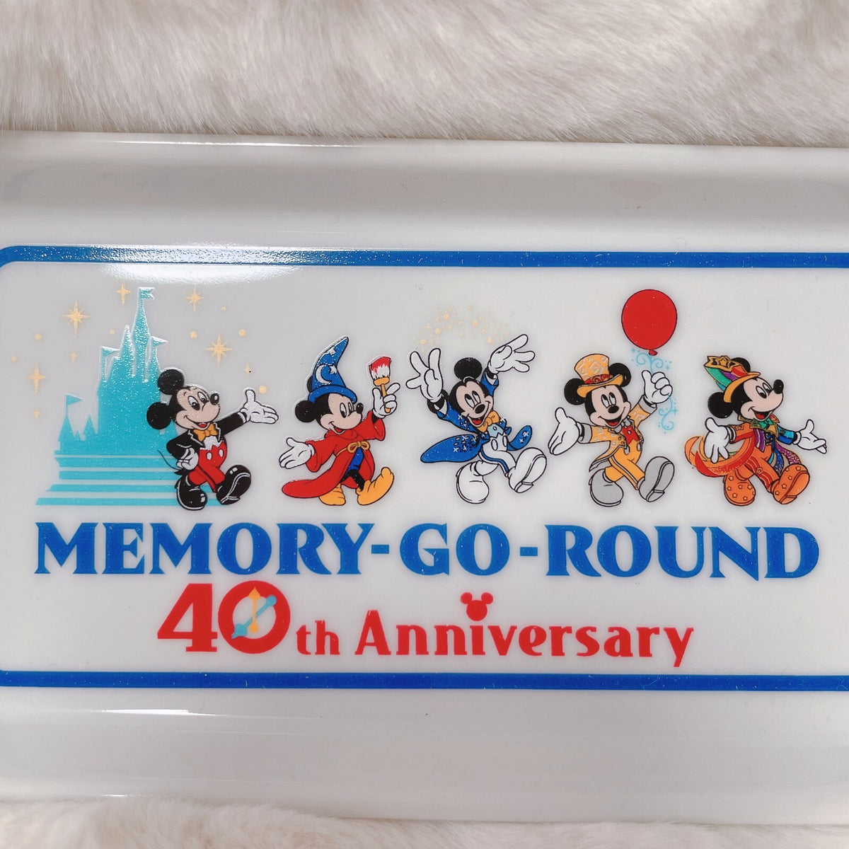 Japan Tokyo Disney Resort 40th Anniversary Retro Souvenir plate