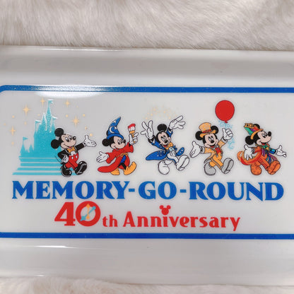 Japan Tokyo Disney Resort 40th Anniversary Retro Souvenir plate
