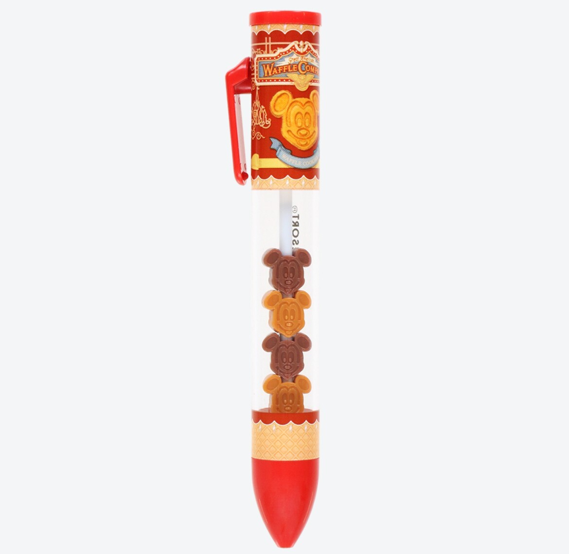 Japan Tokyo Disney Resort Mickey Waffle Company Charm Ball pen Black