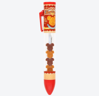 Japan Tokyo Disney Resort Mickey Waffle Company Charm Ball pen Black