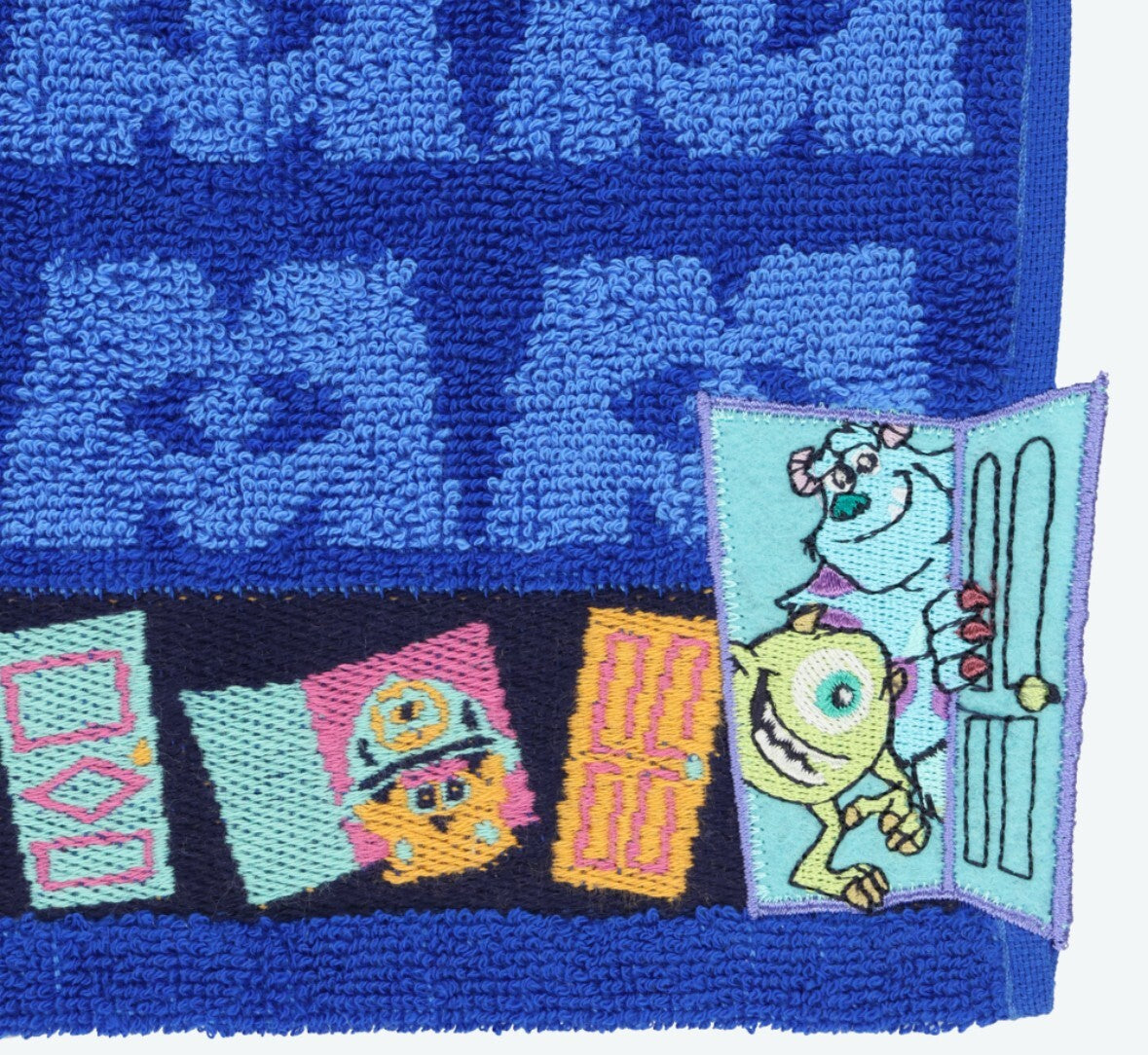 Japan Tokyo Disney Resort Mini Towel Monsters Inc. Mike Sally Set of 3