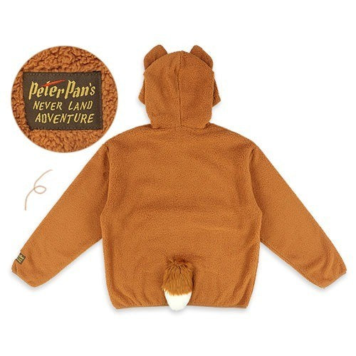 Japan Tokyo Disney Resort Ears Lost Kids Peter Pan Hoodie Orange Fantasy Springs