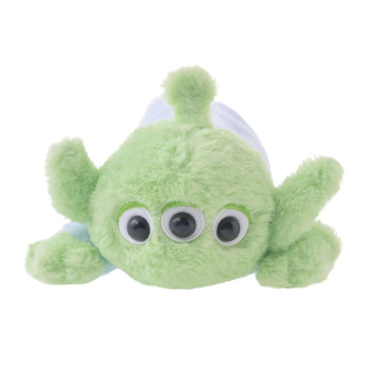 Japan Tokyo Disney Store Little Green Men Alien Plush Pen Case Pencase Toy Story