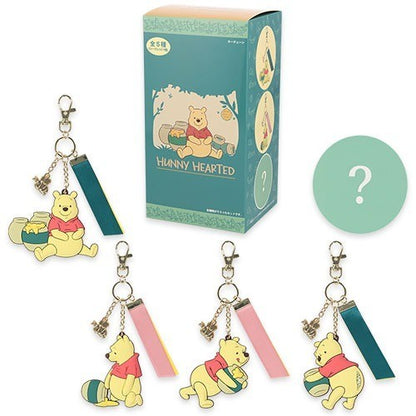 Japan Tokyo Disney Resort Winnie the Pooh Keychain Set Heartwarming
