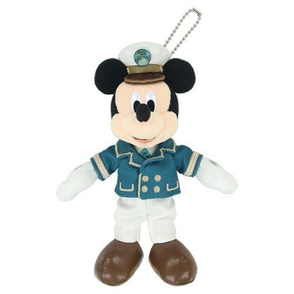 Japan Tokyo Disney Resort Mickey Mouse Plush Toy Badge Sea 25th