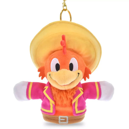 Japan Tokyo Disney Store Panchito Plush Keychain Finger Puppet Three Caballeros