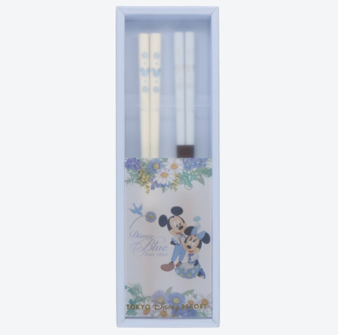 Japan Tokyo Disney Resort Chopsticks Japanese Tableware Mickey Minnie 2 Pairs