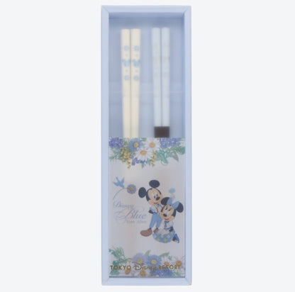 Japan Tokyo Disney Resort Chopsticks Japanese Tableware Mickey Minnie 2 Pairs