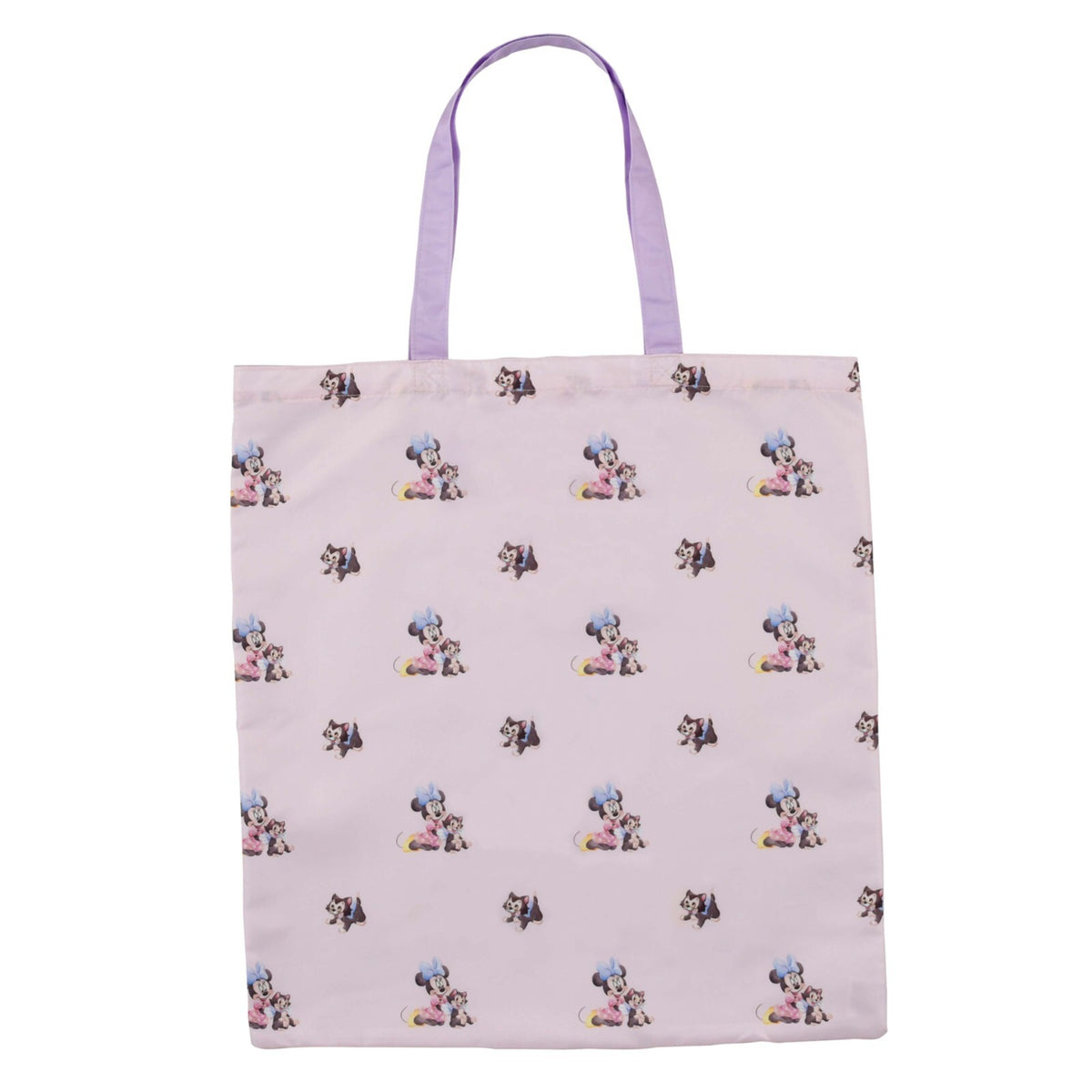 Japan Tokyo Disney Store Minnie & Figaro Shopping Eco Bag Water Color