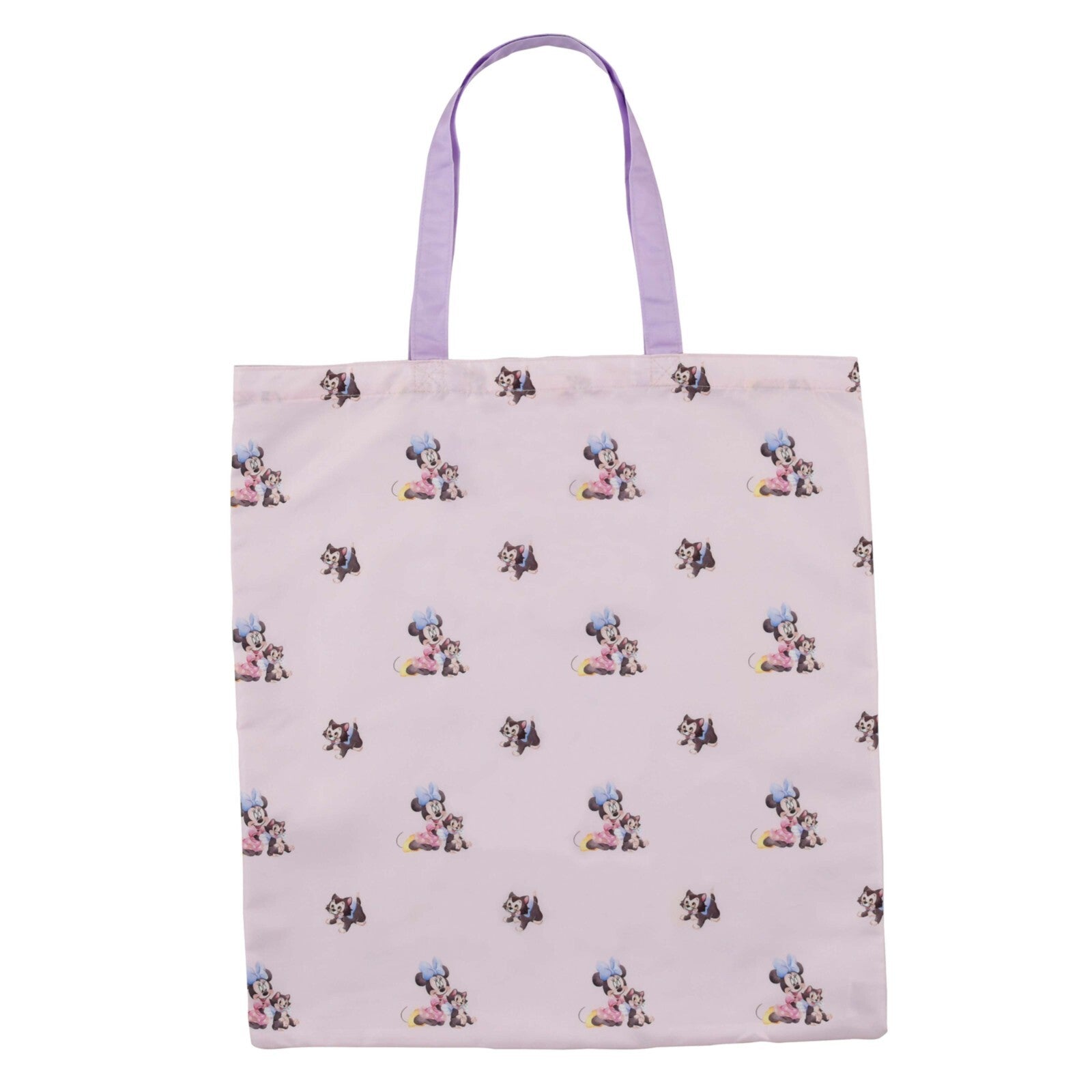 Japan Tokyo Disney Store Minnie & Figaro Shopping Eco Bag Water Color